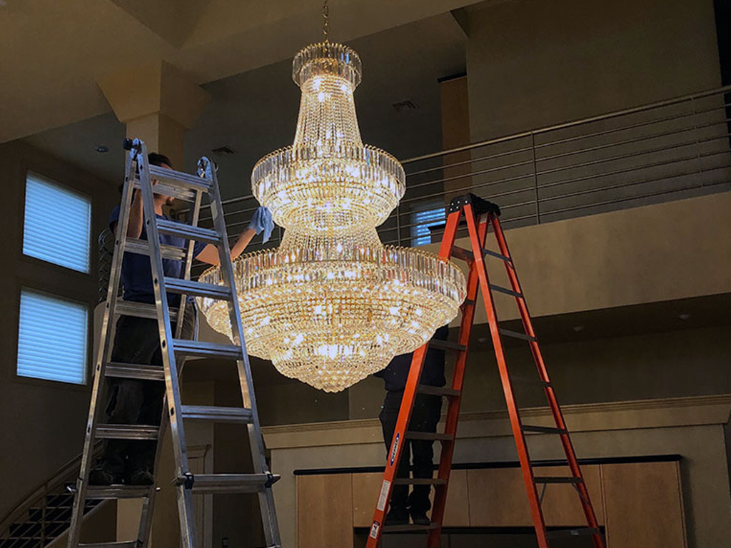 California Chandelier Cleaning